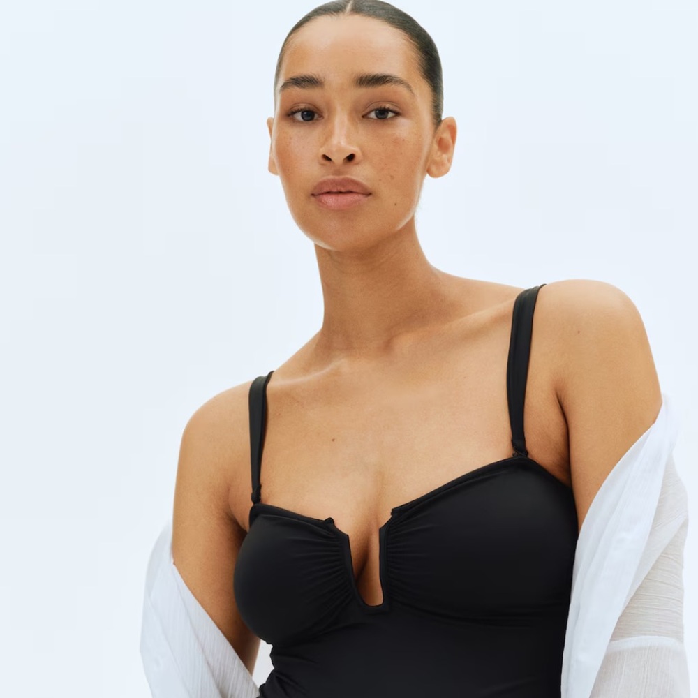 H&M Bandeau One Piece Swimsuit